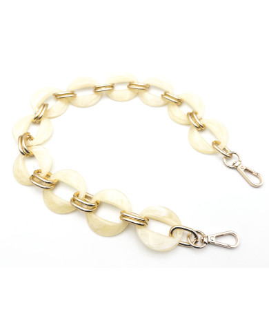 CATENA RESINA ROUND CM 56 PANNA