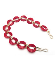 CATENA RESINA ROUND CM 56 ROSSO