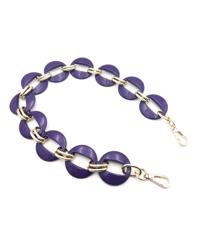 CATENA RESINA ROUND CM 56 VIOLA