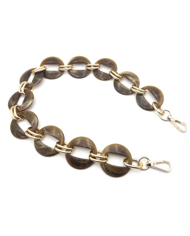 CATENA RESINA ROUND CM 56 KAKI