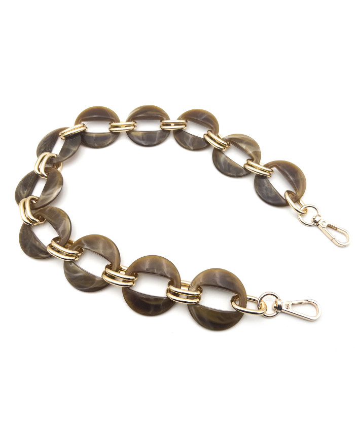 CATENA RESINA ROUND CM 56 KAKI