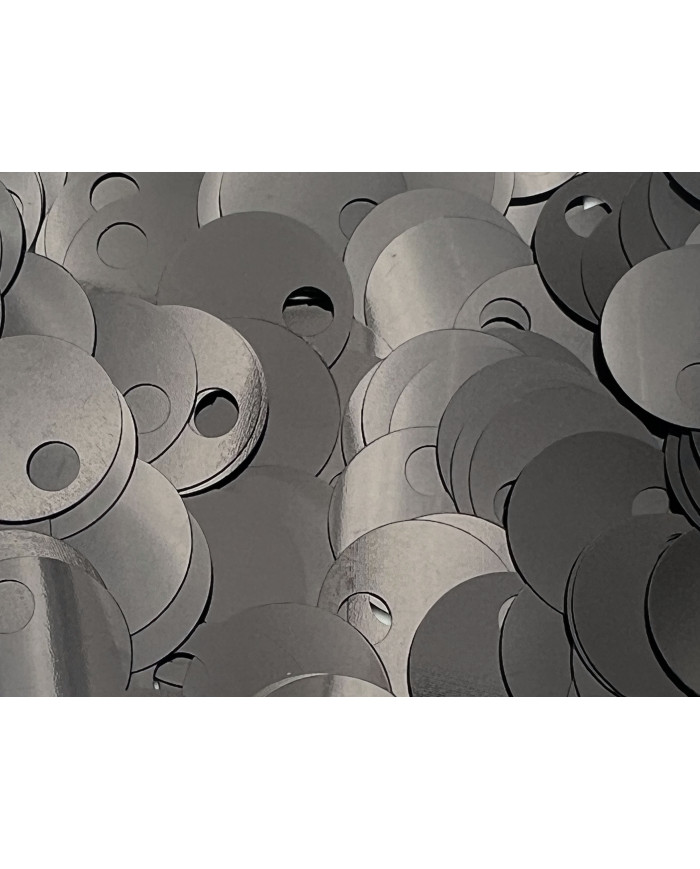 PAILLETTES 20 MM (40 GR, 540 PZ) COL 04 NERO