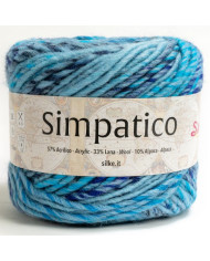 FILATO SIMPATICO SILKE COL 58 AZZURRO SFUMATO