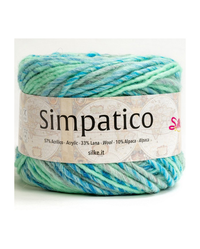 FILATO SIMPATICO SILKE COL 57 TIFFANY SFUMATO