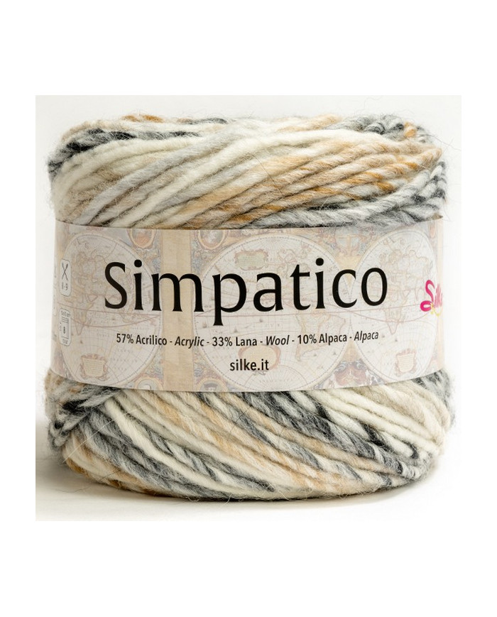 FILATO SIMPATICO SILKE COL 51 PANNA SFUMATO