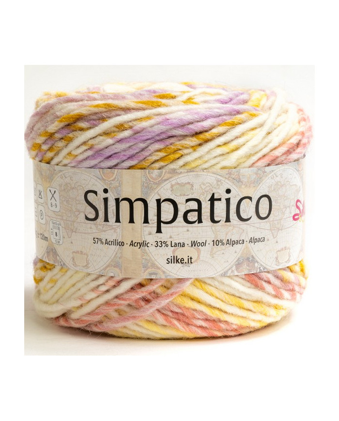 FILATO SIMPATICO SILKE COL 55 PASTELLO SFUMATO