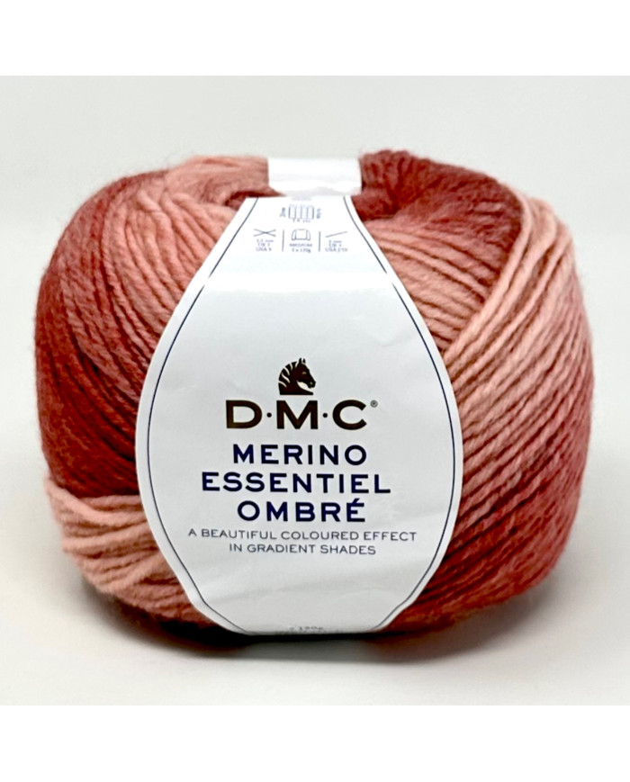 FILATO DMC MERINO OMBRÉ COL 1008 ROSA SFUMATO