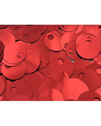 PAILLETTES 20 MM (40 GR, 540 PZ) COL 05 ROSSO