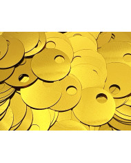 PAILLETTES 20 MM (40 GR, 540 PZ) COL 08 GIALLO