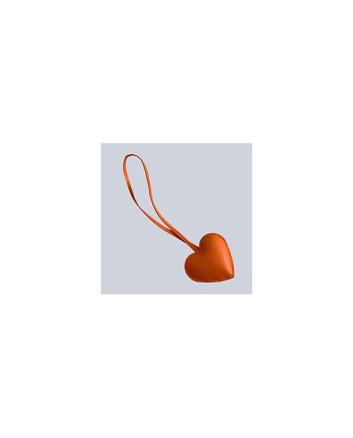 CHARM CUORE COL 4 ARANCIONE