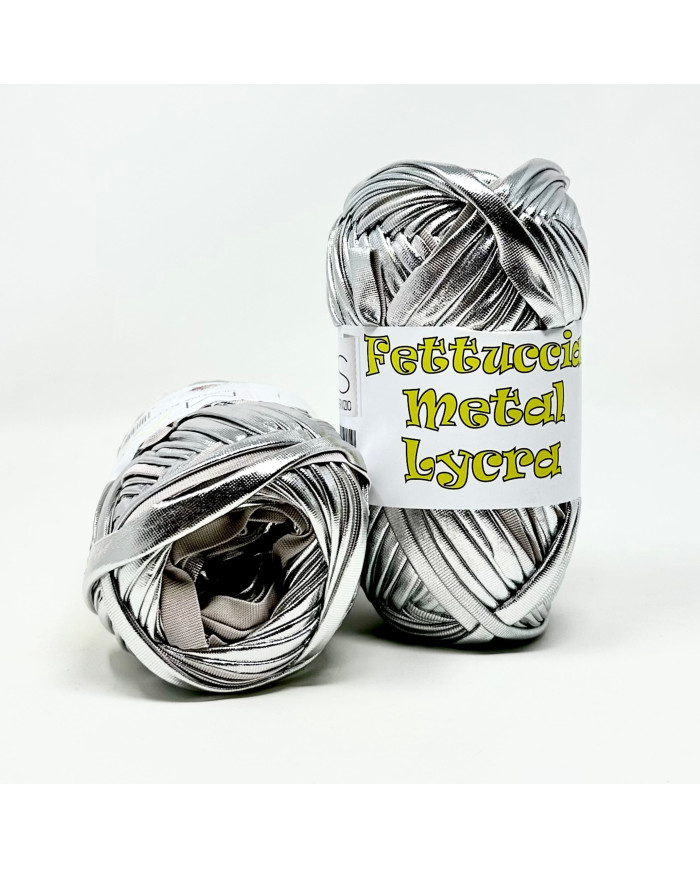 FETTUCCIA METAL LYCRA MAS COL 11 ARGENTO