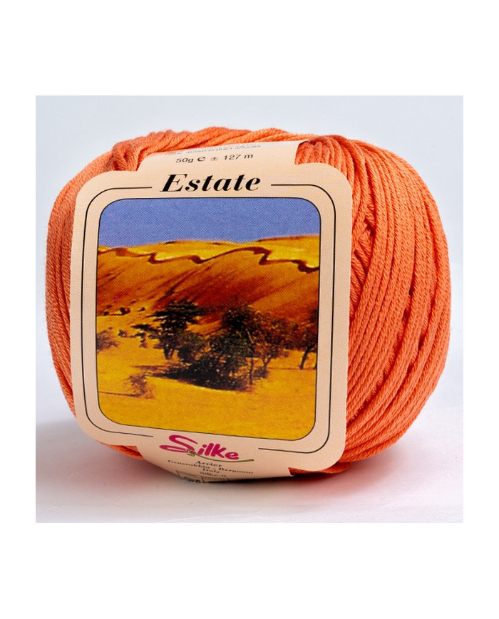 FILATO SILKE (1 GOM GR. 50 M.127) COL 55 ARANCIO