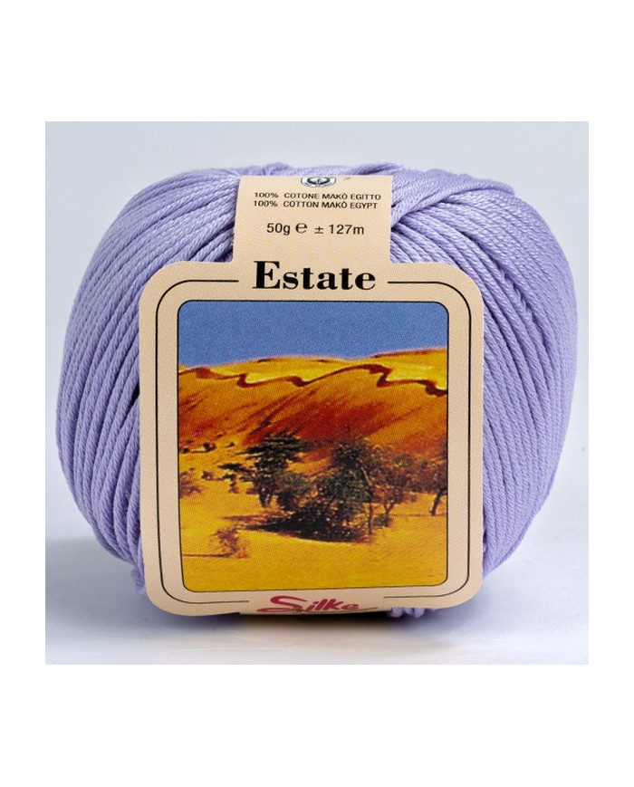 FILATO SILKE (1 GOM GR. 50 M.127) COL 339 LILLA
