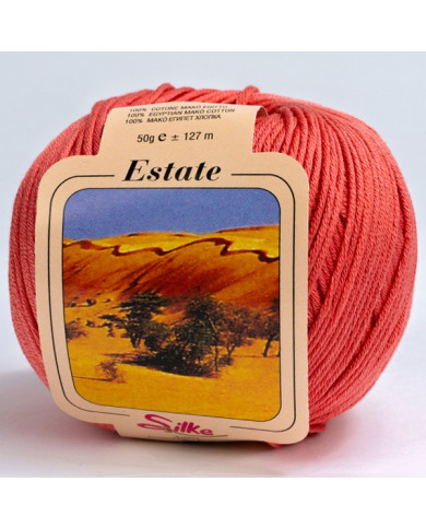 FILATO SILKE (1 GOM GR. 50 M.127) COL 180 CORALLO