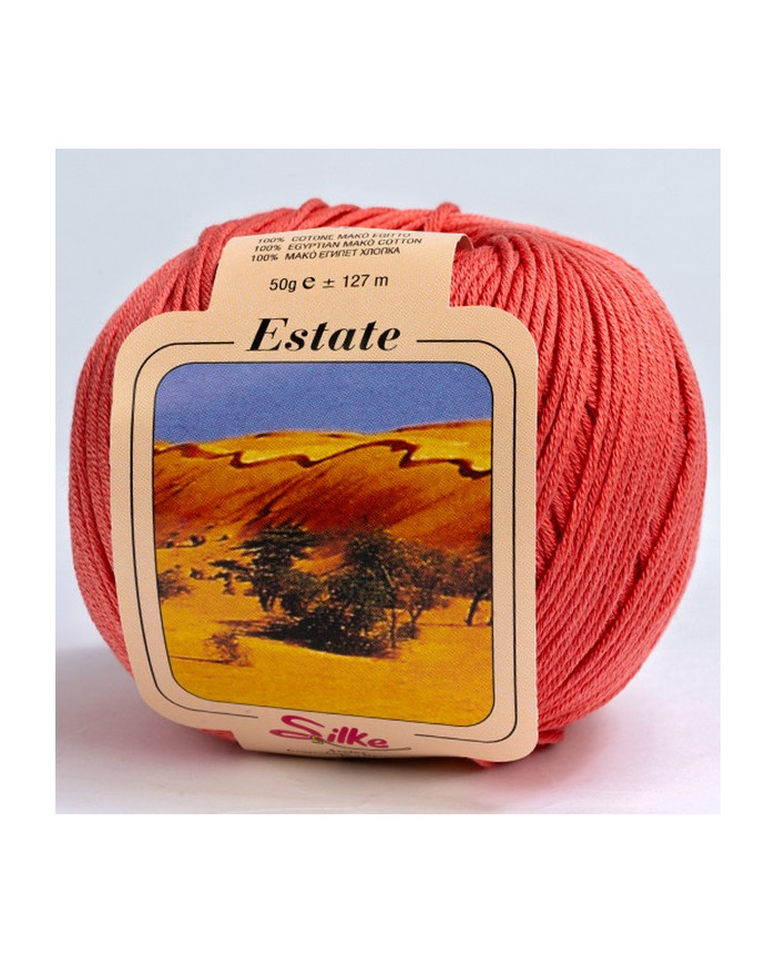 FILATO SILKE (1 GOM GR. 50 M.127) COL 180 CORALLO