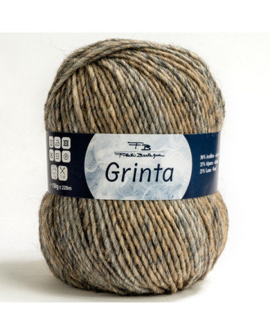 FILATO GRINTA BERTAGNA FILATI COL 115 TORTORA MEL.