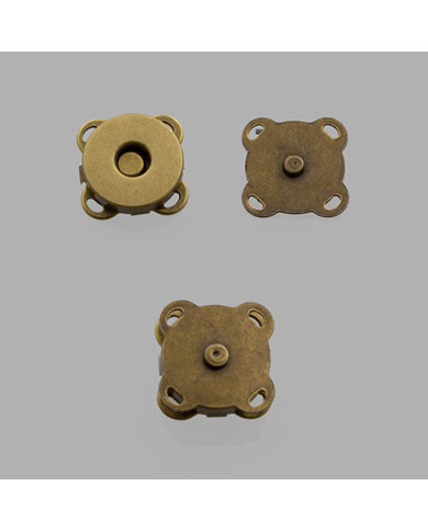 CHIUSURA MAGNETICA PER BORSE FF439 MM 15 OTTONE AN