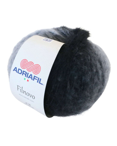 FILATO FILNOVO ADRIAFIL (50 G) COL 27 GRIGIO NERO