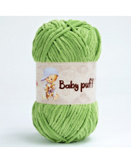 FILATO BABY PUFF SILKE COL.57 VERDE PRATO
