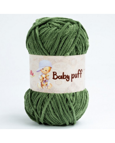 FILATO BABY PUFF SILKE COL.119 VERDONE