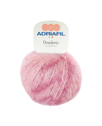FILATO DESIDERIO ADRIAFIL MOHAIR SETA 63 ROSSO