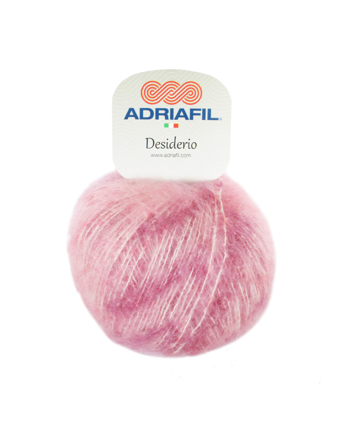 FILATO DESIDERIO ADRIAFIL MOHAIR SETA 63 ROSSO