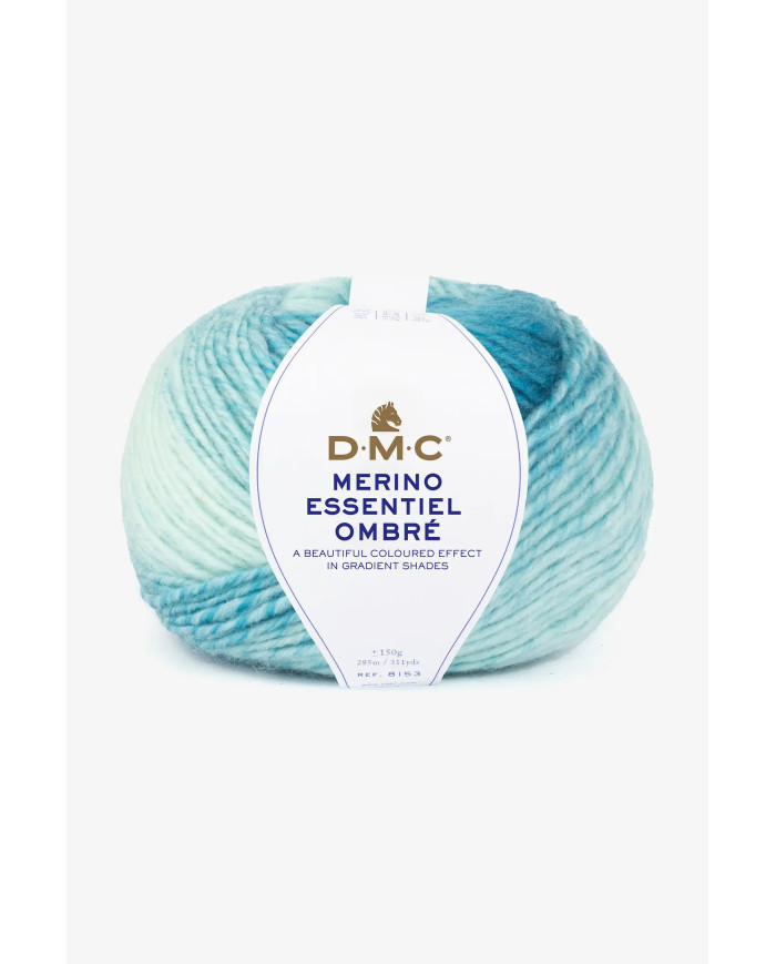 FILATO DMC MERINO OMBRÉ COL 1010 AZZURRO