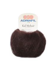 FILATO KID MOHAIR ADRIAFIL (GOM 25 G.) 27 CIOCCOL.