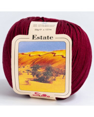 FILATO SILKE (1 GOM GR. 50 M.127) COL 950 BORDEAUX