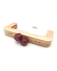 CLIK CLAK LEGNO PRISMA CM 20 X 8  COL 19 PORPORA