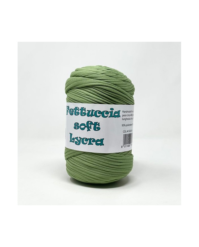 FETTUCCIA SOFT LYCRA (400GR) COL.44 SALVIA