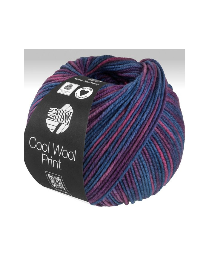 FILATO LANA MERINO COOL WOOL PRINT COL. 837