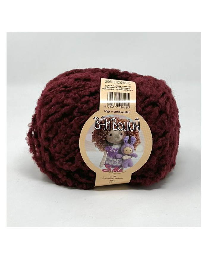 FILATO BAMBOLINA SILKE (50 G.) 036 BORDEAUX