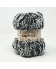 FILATO DUCHESSA SILKE COL.83 NERO/ BIANCO