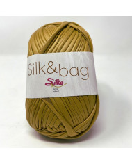FETTUCCIA SILK&BAG ECOPELLE (100 GR) 40 SENAPE
