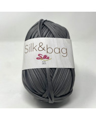 FETTUCCIA SILK&BAG ECOPELLE (100 GR) 42 GRIGIO