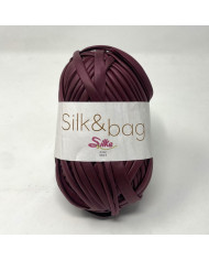 FETTUCCIA SILK&BAG ECOPELLE (100 GR) 46 BORDEAUX
