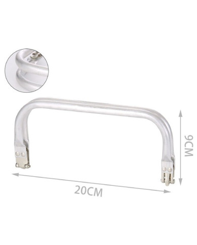 CHIUSURA A MOLLA METALLO CM 20,0 X 9