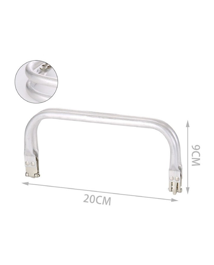 CHIUSURA A MOLLA METALLO CM 20,0 X 9