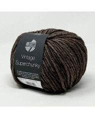 LANA VINTAGE SUPERCHUNKY MARRONE SCURO
