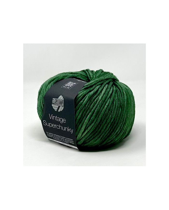 LANA VINTAGE SUPERCHUNKY VERDE OPALE
