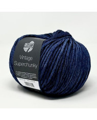 LANA VINTAGE SUPERCHUNKY BLU SCURO