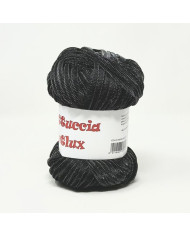 FETTUCCIA NETLUX DA 100 GR COL 81S  NERO ARGENTO