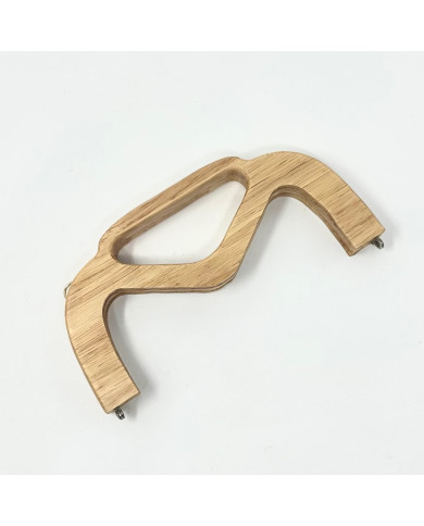 MANICO POCHETTE IN LEGNO CM 20*8,5 CHIARO