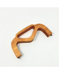 MANICO POCHETTE IN LEGNO CM 20*8,5 NOCCIOLA