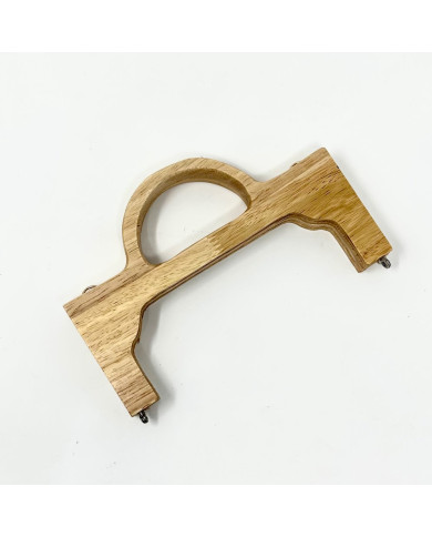 MANICO POCHETTE IN LEGNO CM 20*12,50 CHIARO