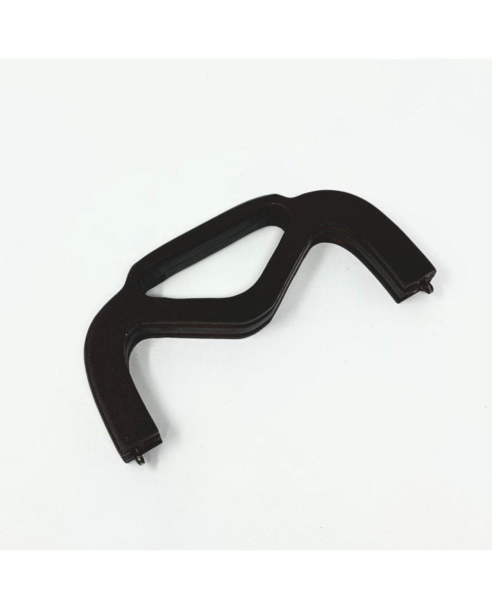 MANICO POCHETTE IN LEGNO CM 20*12,50 NERO
