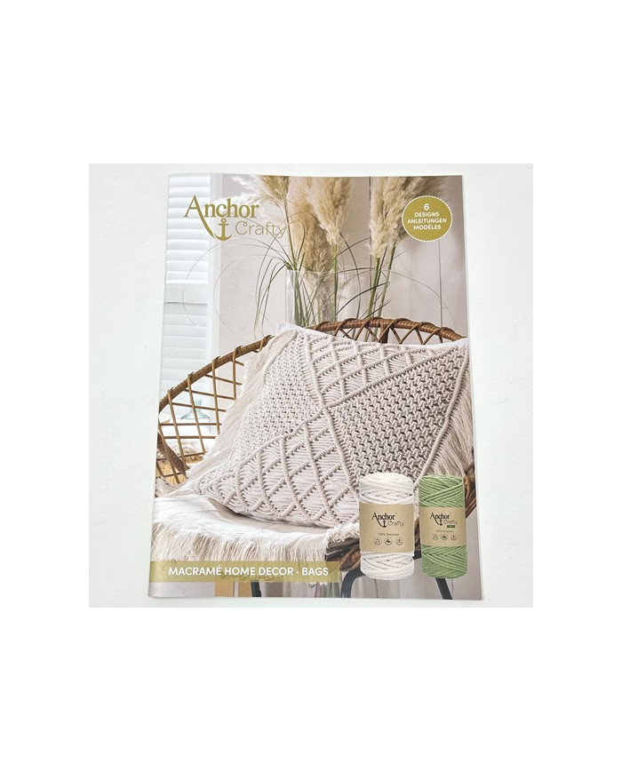 ANCHOR CRAFTY FINE - BOOK MACRAMÈ HOME DECOR