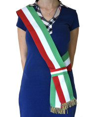 FASCIA TRICOLORE CM 10 E COULISSE