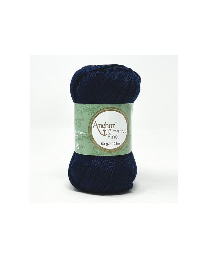 FILATO ANCHOR CREATIVA FINO 50G. 124 BLU